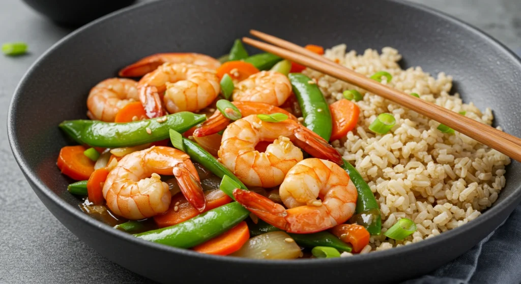 Quick & Easy Shrimp Stir-Fry: A 20-Minute Weeknight Wonder with Frozen Vegetables