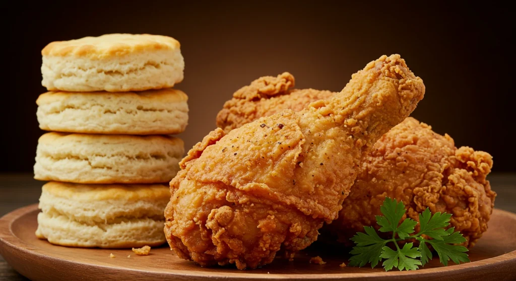 Ultimate Southern Fried Chicken with Buttermilk Biscuits: A Taste of Home Comfort